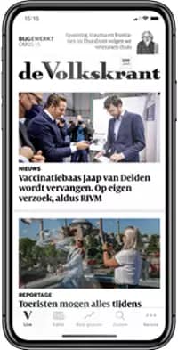 Net binnen de Volkskrant